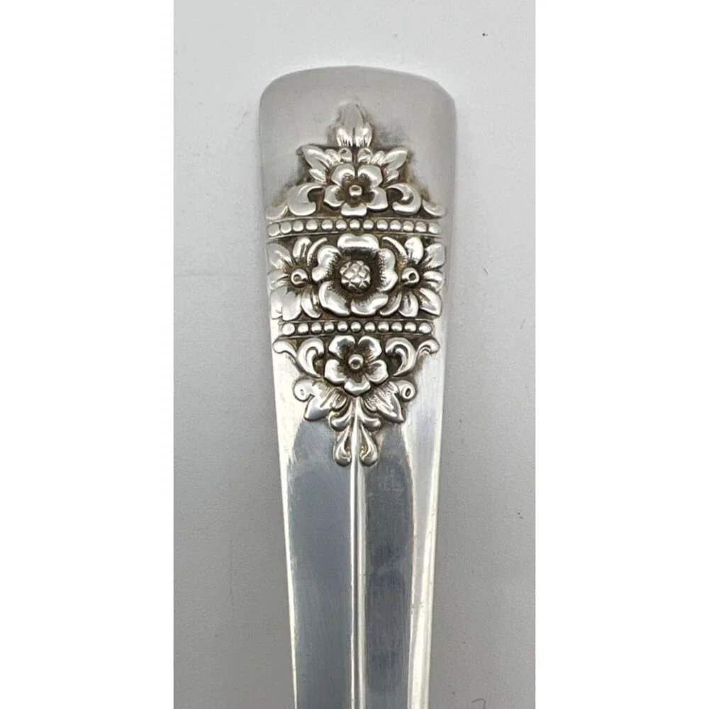 Rogers & Bros IS Silver Plated Serving Fork